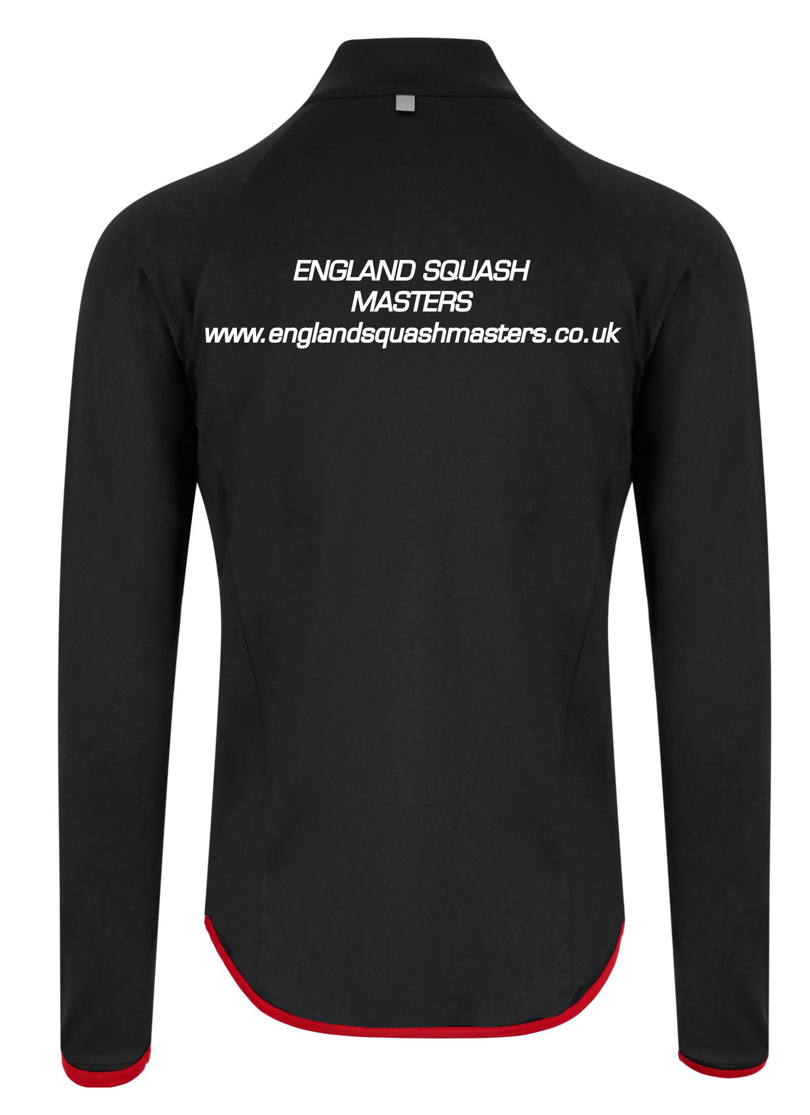 ENGLAND SQUASH MASTERS Men's Coolfit Warm-Up Top - Image 5