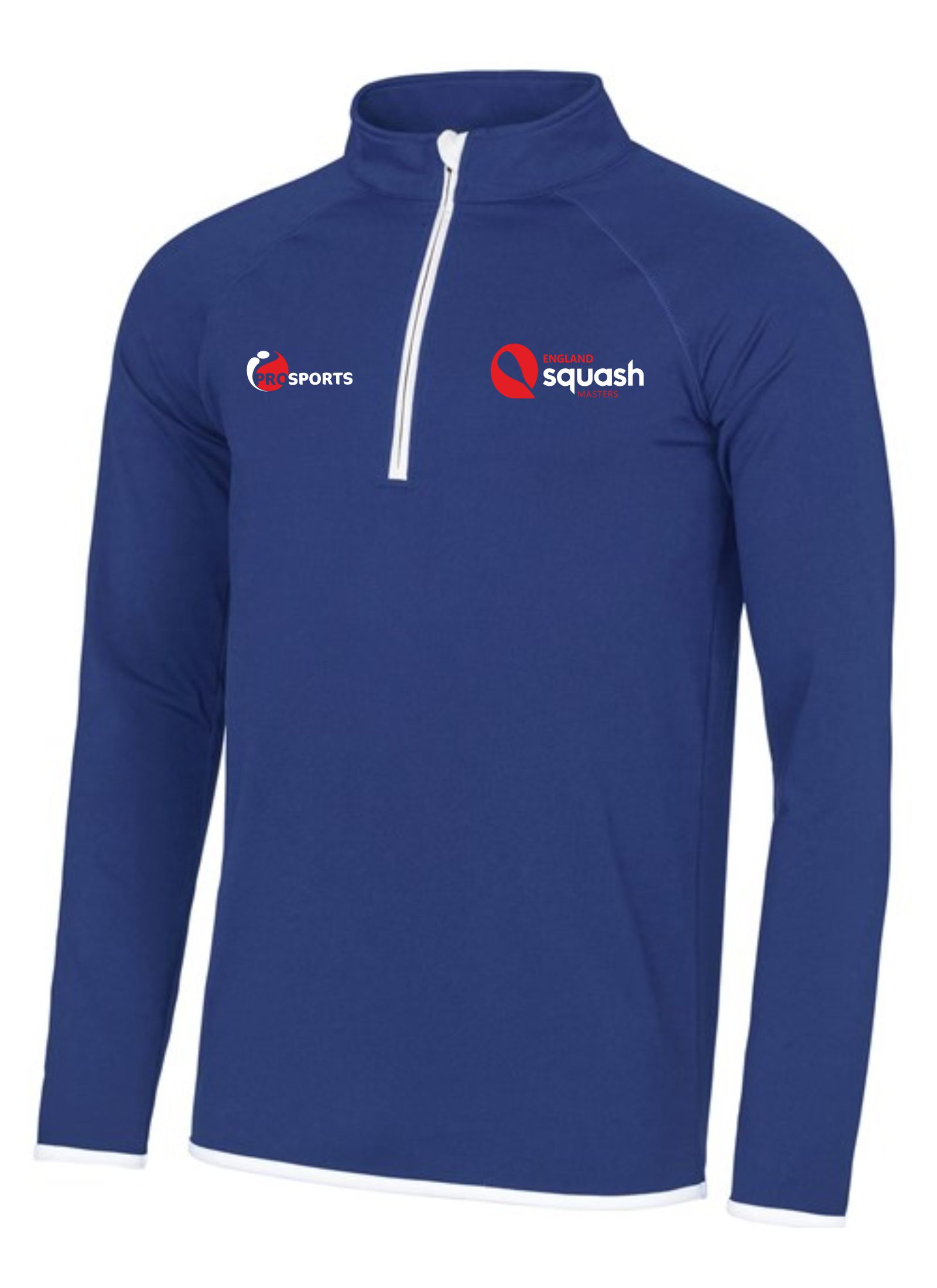 ENGLAND SQUASH MASTERS Men's Coolfit Warm-Up Top
