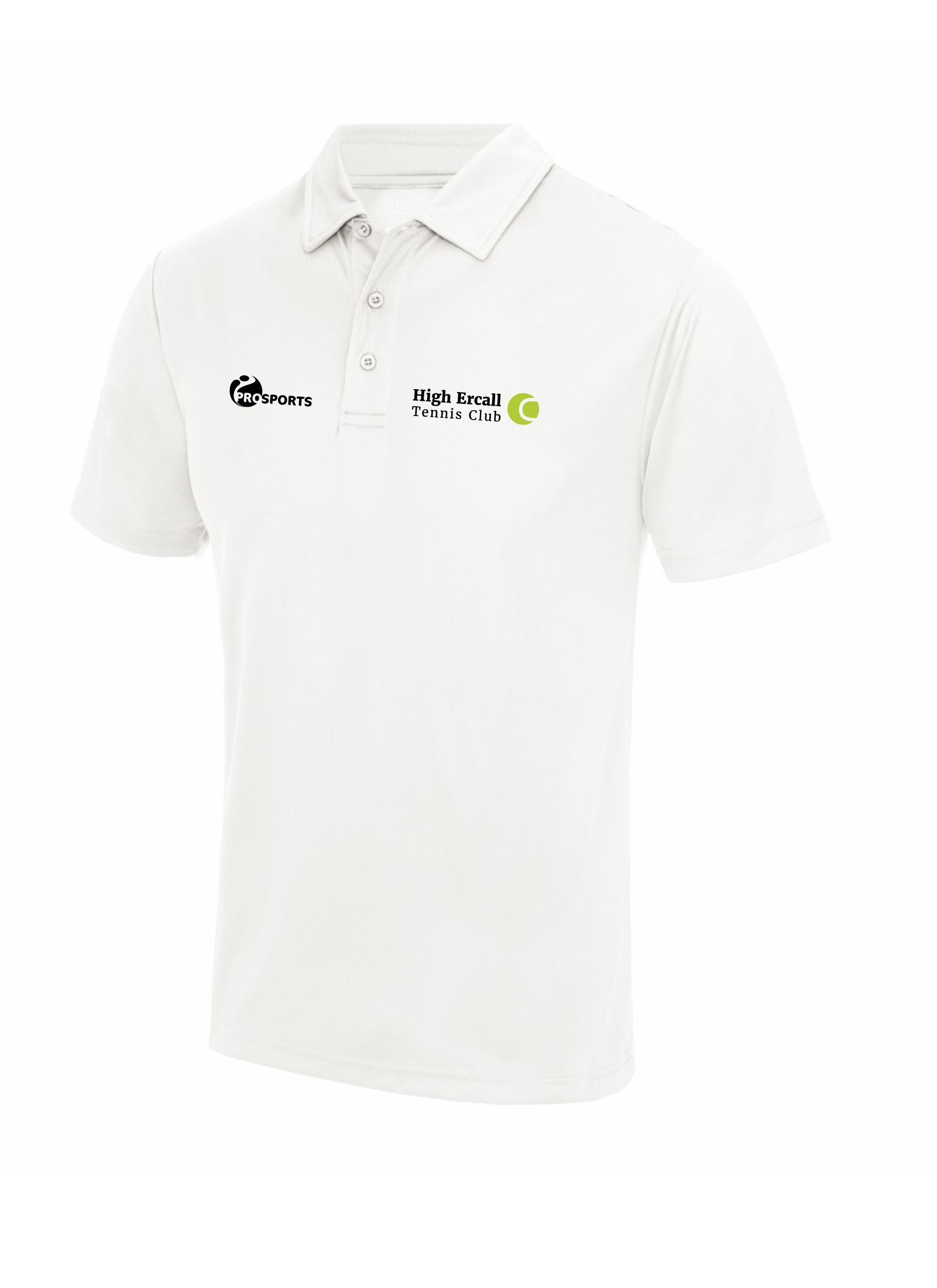 High Ercall Tennis Club Men's Classic Sports Polo Shirt
