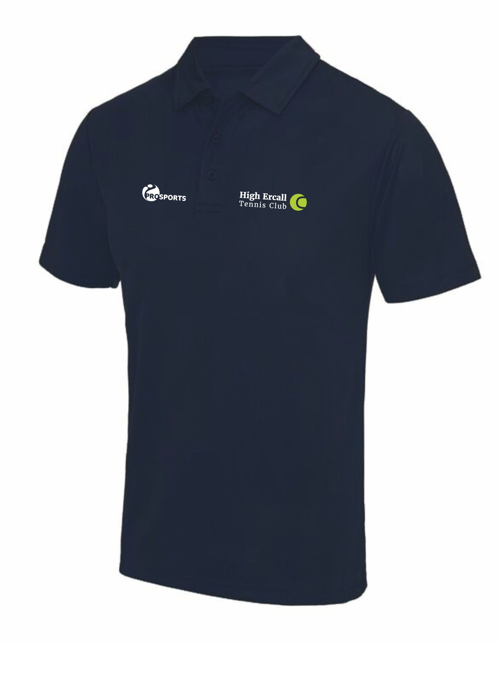 High Ercall Tennis Club Men's Classic Sports Polo Shirt - Image 2
