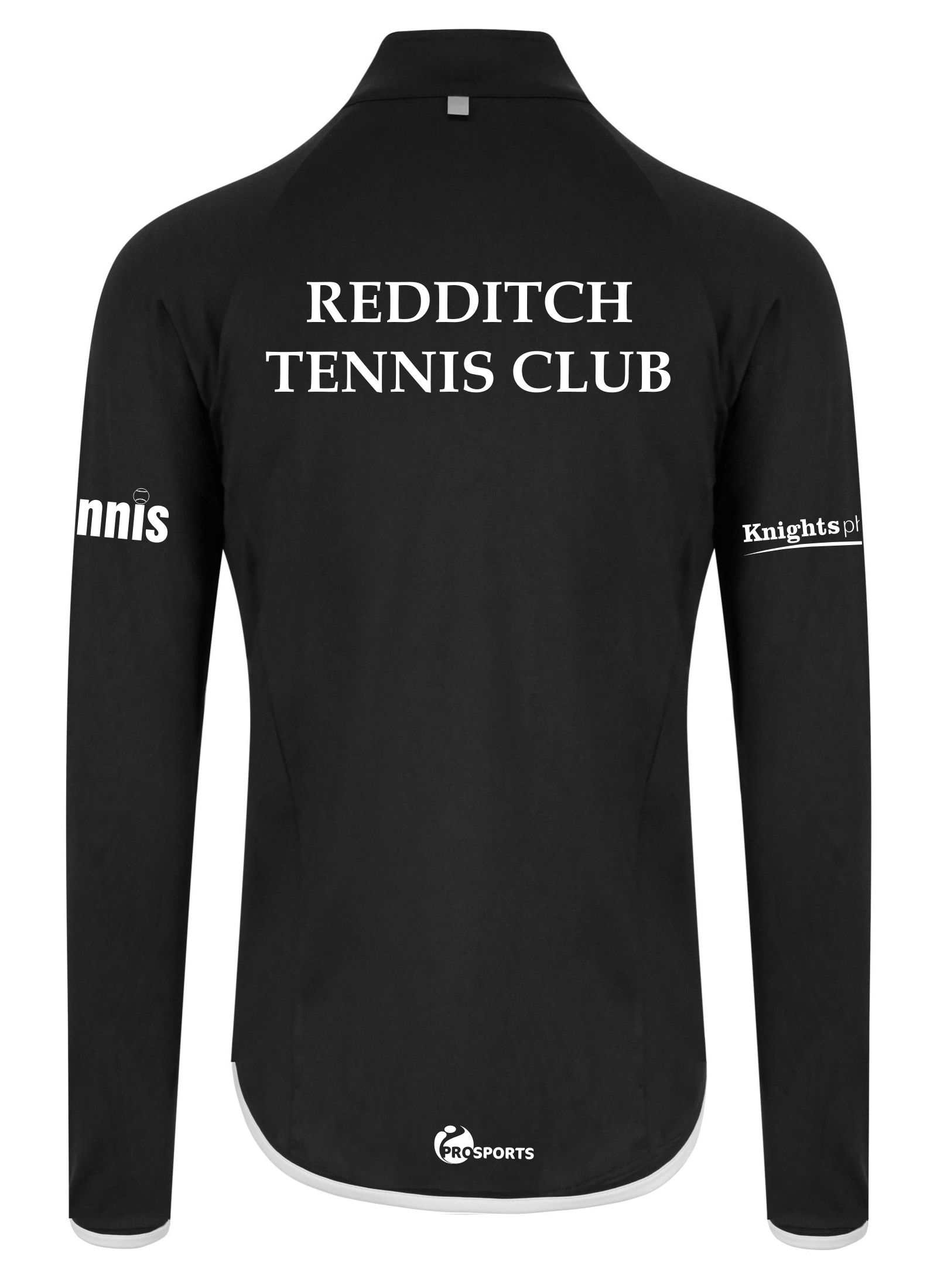 Redditch Tennis Club Men's Coolfit Warm-Up Top - Image 5
