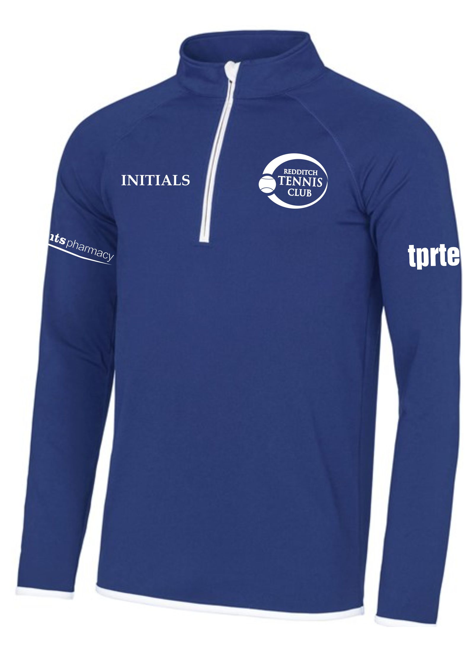 Redditch Tennis Club Men's Coolfit Warm-Up Top