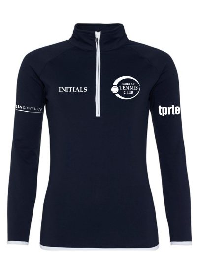 Redditch Tennis Club Women's Coolfit Warm-Up Top