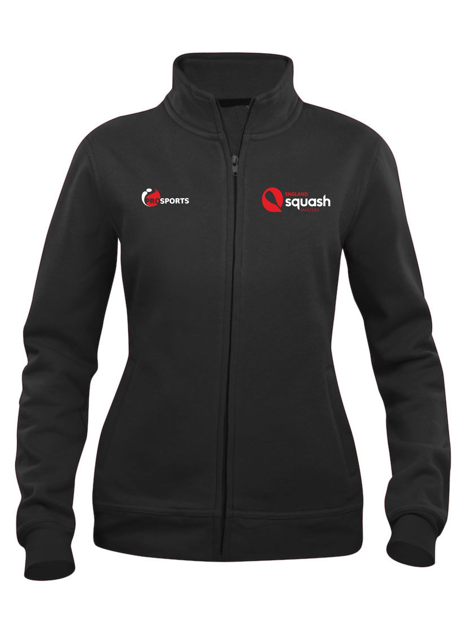 ENGLAND SQUASH MASTERS Women's Full-Zip Sweatshirt - Image 2