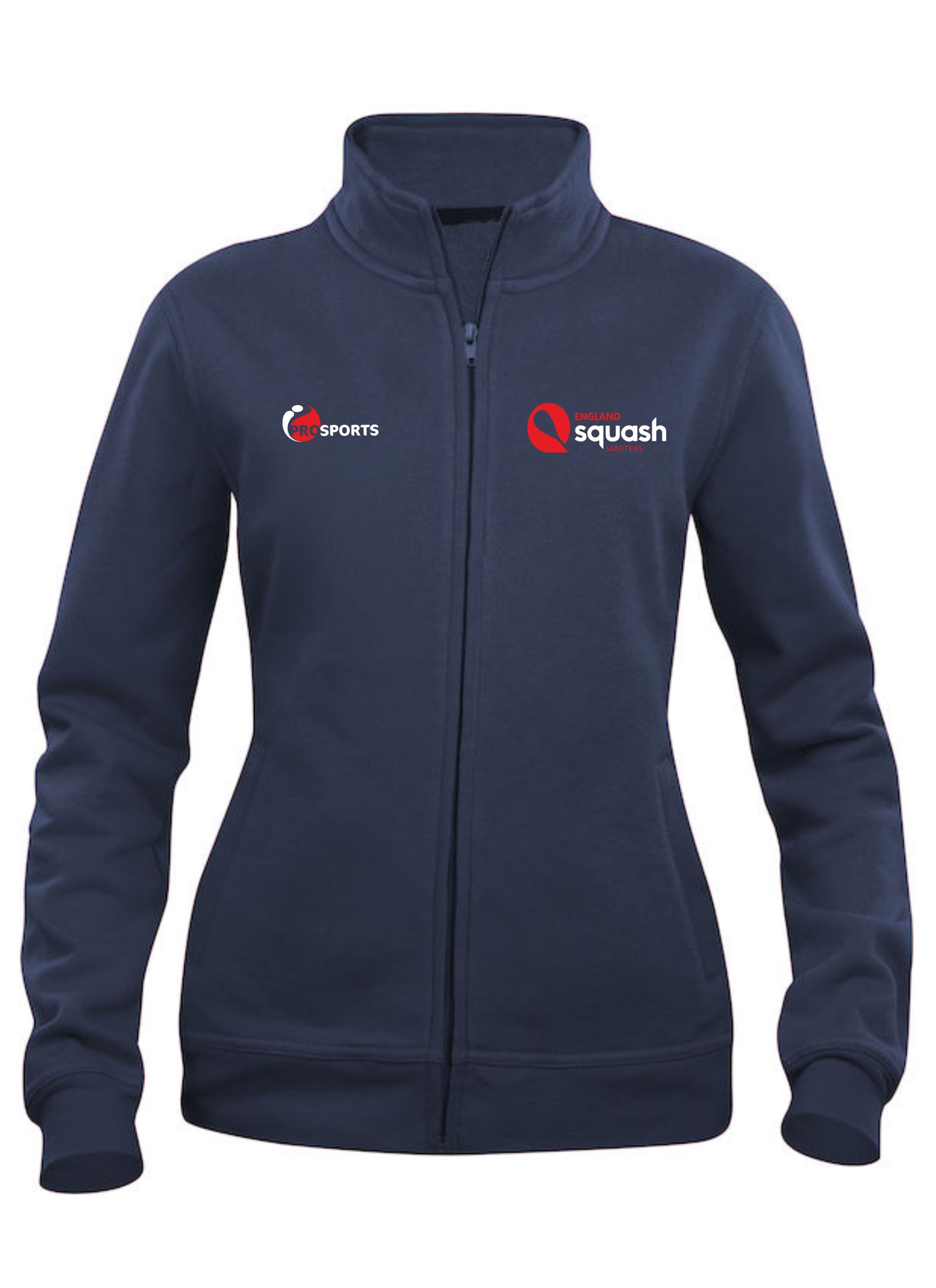 ENGLAND SQUASH MASTERS Women's Full-Zip Sweatshirt